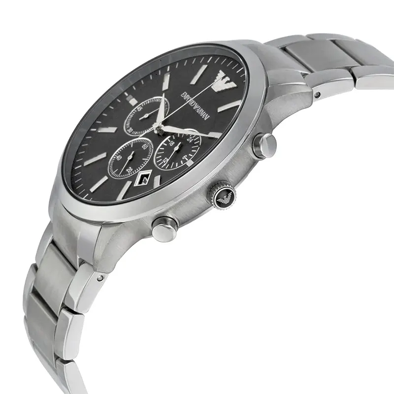 Emporio Armani Chronograph Black Dial Men's Watch | AR2460